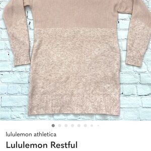 Lululemon Athletica Restful Sweater - Beige